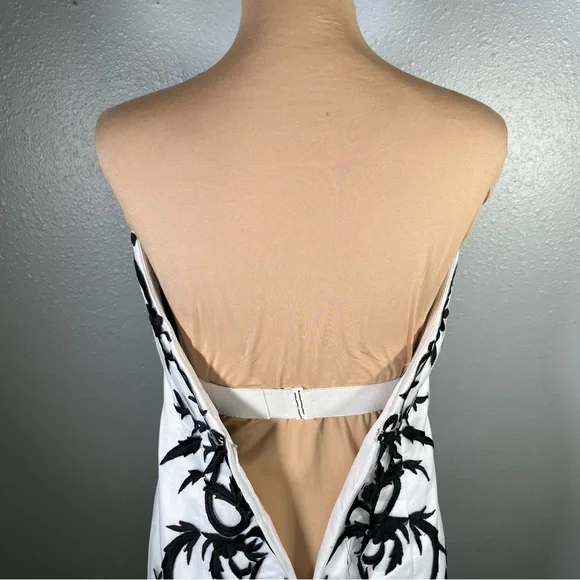 Disney Enchanted Strapless Embroidered Gown 8 | Formal Glam Ballgown Dress - Picture 7 of 14